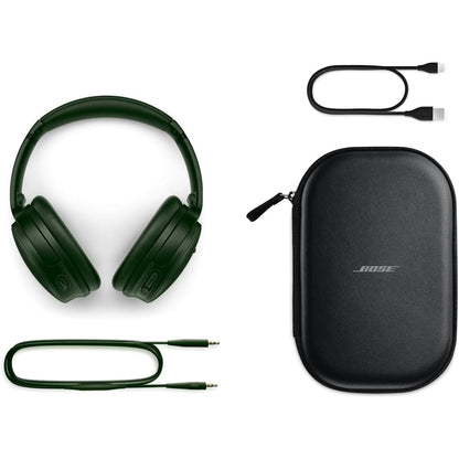 Bose Quietcomfort Bluetooth Headphones, Wireless Headphones, over Ear Noise Cancelling Headphones with Mic, up to 24 Hours of Battery Life, Cypress Green - Limited Edition Color