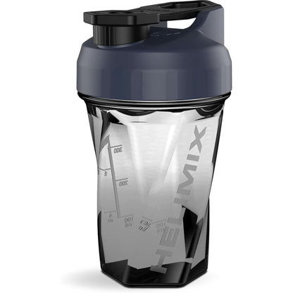 HELIMIX 2.0 Vortex Blender Shaker Bottle Holds Upto 28Oz | No Blending Ball or Whisk | USA Made | Portable Pre Workout Whey Protein Drink Cup | Mixes Cocktails Smoothies Shakes | Top Rack Safe