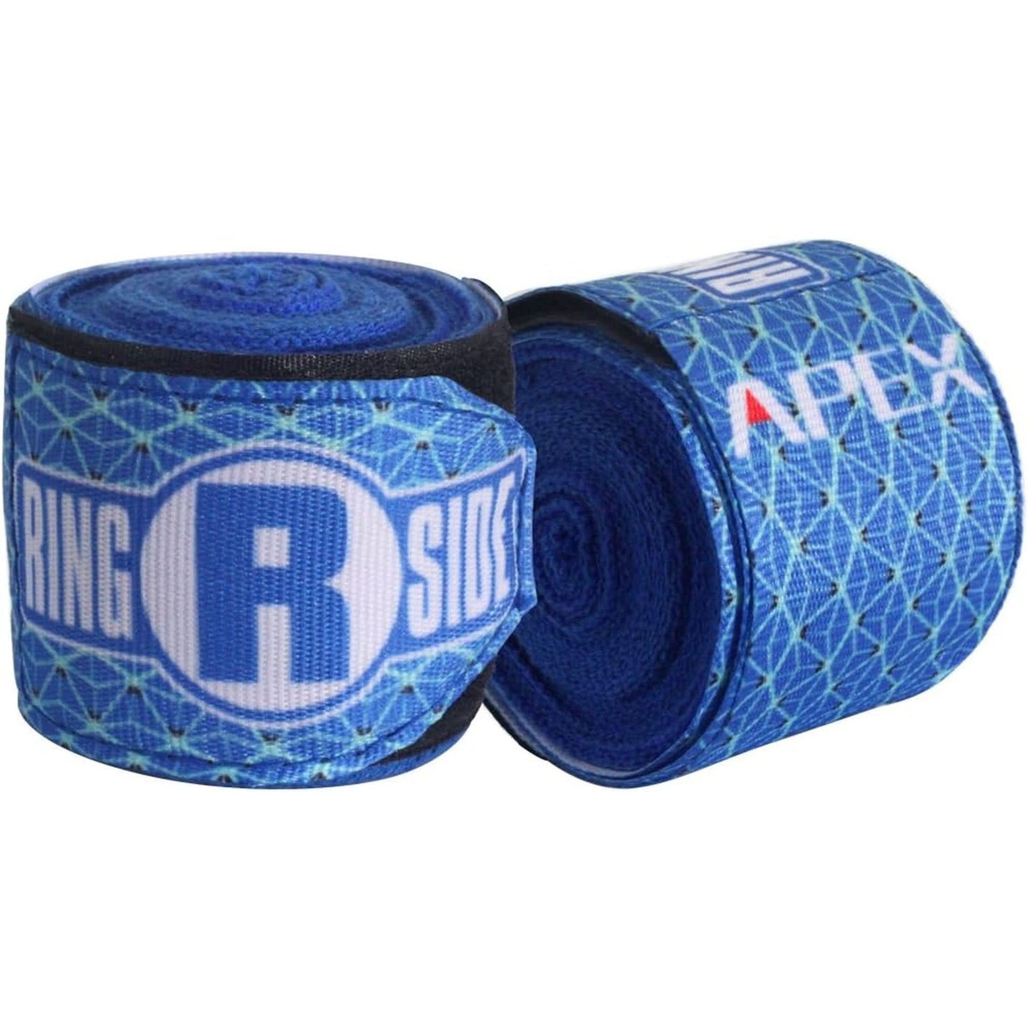 Ringside Apex 130” Boxing Hand Wraps Pair - Durable, Elastic Training Wraps with Hook & Loop Closure, Multi-Color Options, Perfect for MMA, Muay Thai, Kickboxing