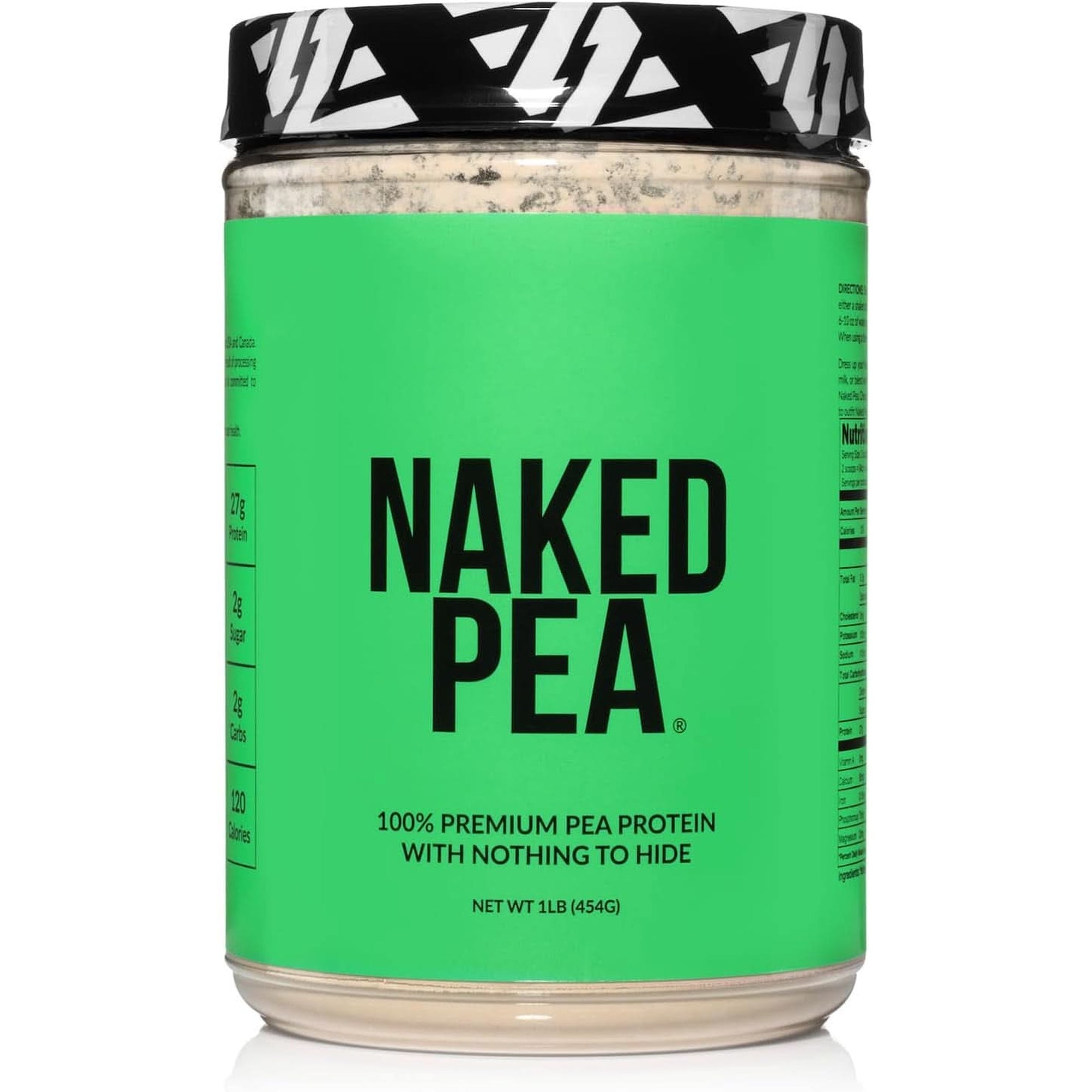 Naked Pea - Vanilla Pea Protein - Pea Protein Isolate from North American Farms - 5Lb Bulk, Plant Based, Vegetarian & Vegan Protein. Easy to Digest, Non-Gmo, Gluten Free, Lactose Free, Soy Free