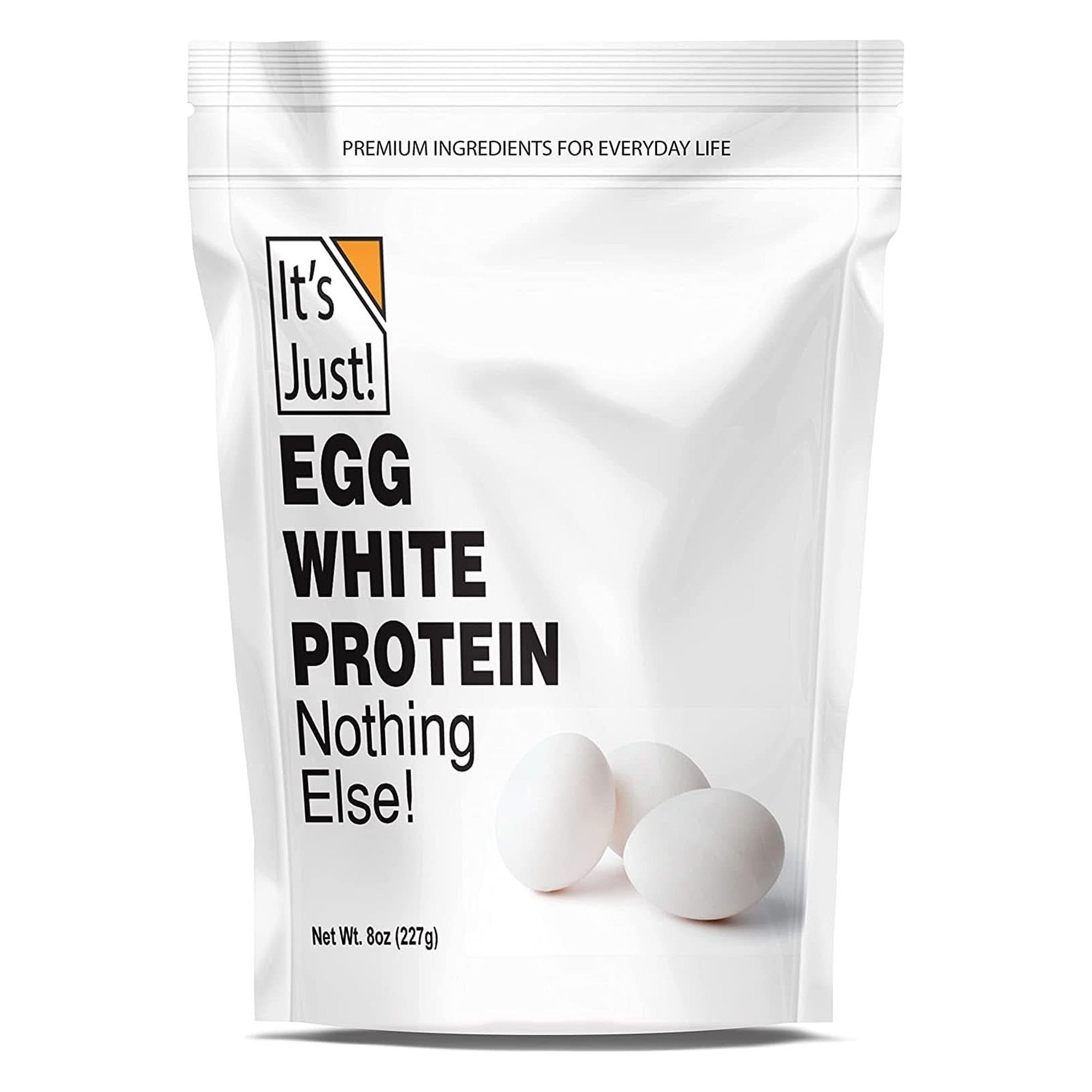 It'S Just! - Egg White Protein Powder, Made in USA from Cage-Free Eggs, Dried Egg Whites (Unflavored, 8Oz)