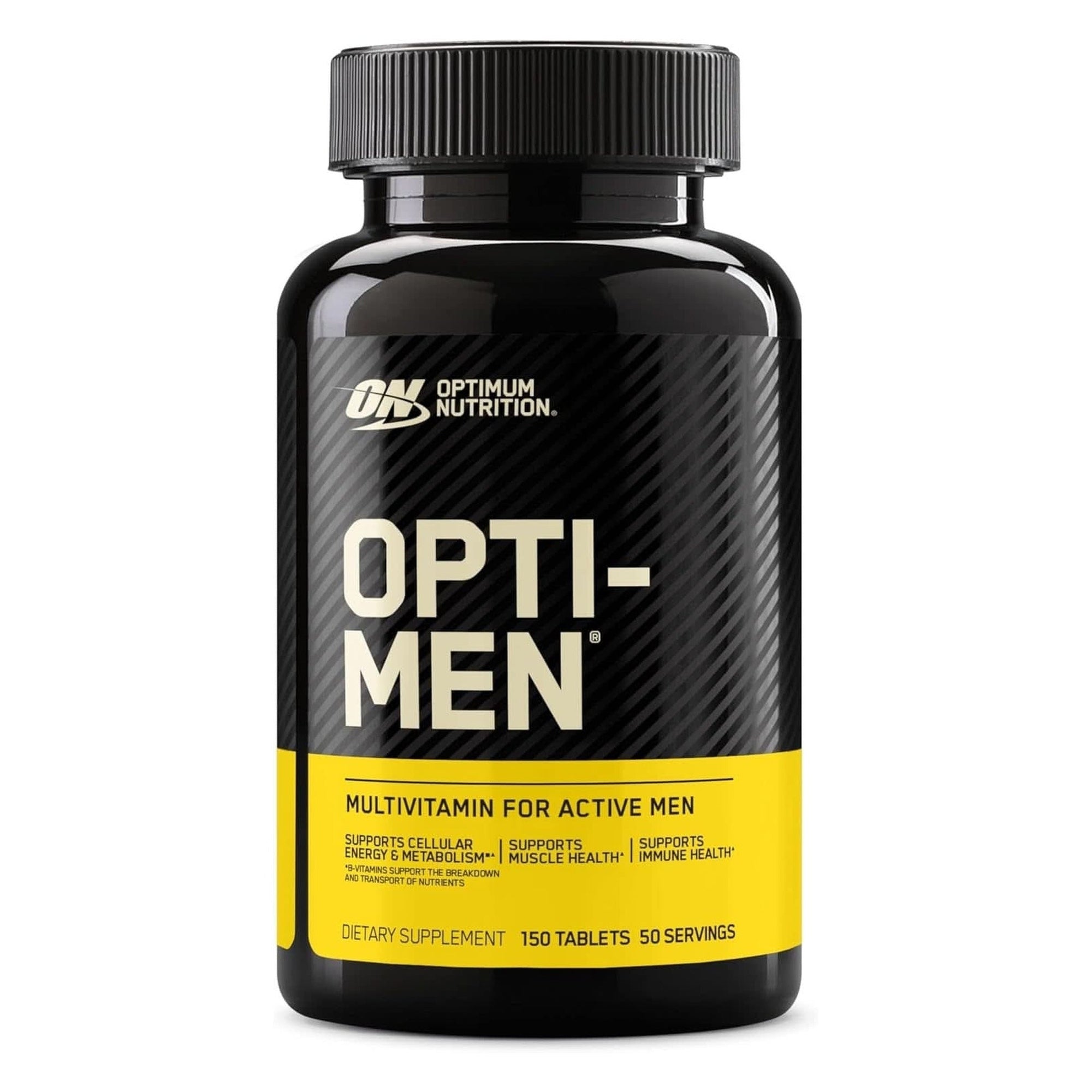 Optimum Nutrition Opti-Men, Vitamin C, Zinc and Vitamin D, E, B12 for Immune Support Mens Daily Multivitamin Supplement, 150 Count (Packaging May Vary)