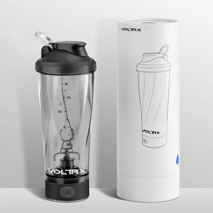 VOLTRX Premium Electric Protein Shaker Bottle, Made with Tritan - BPA Free - 30 Oz Vortex Portable Mixer Cup/Usb Rechargeable Shaker Cups for Protein Shakes