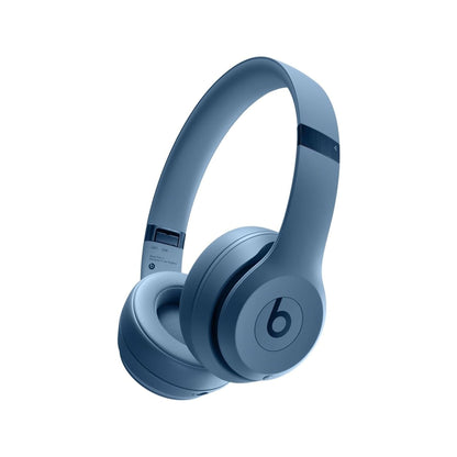 Beats Solo 4 - Wireless Bluetooth On-Ear Headphones, Apple & Android Compatible, up to 50 Hours of Battery Life - Slate Blue