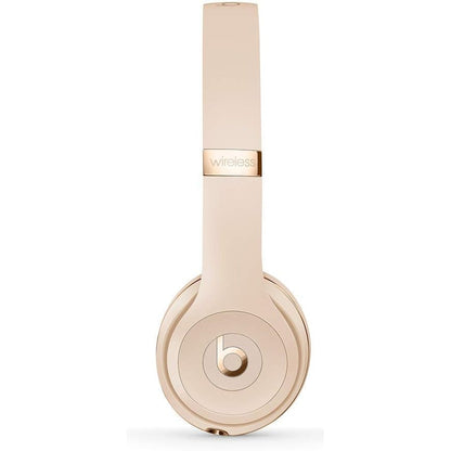 Beats Solo3 Wireless On-Ear Headphones - Satin Gold (Latest Model)