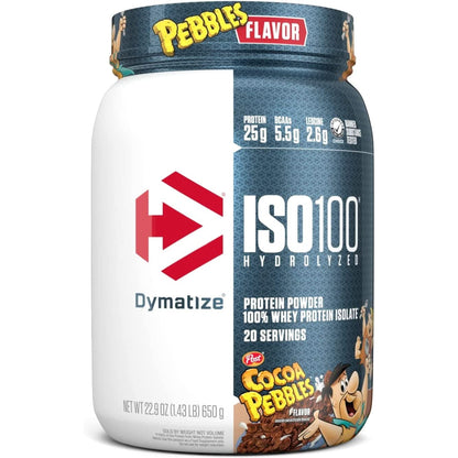 Dymatize ISO 100 Whey Protein Powder with 25G of Hydrolyzed 100% Whey Isolate, Gluten Free, Fast Digesting, Gourmet, 3 Pound, Vanilla, 3 Pound, 48 Oz