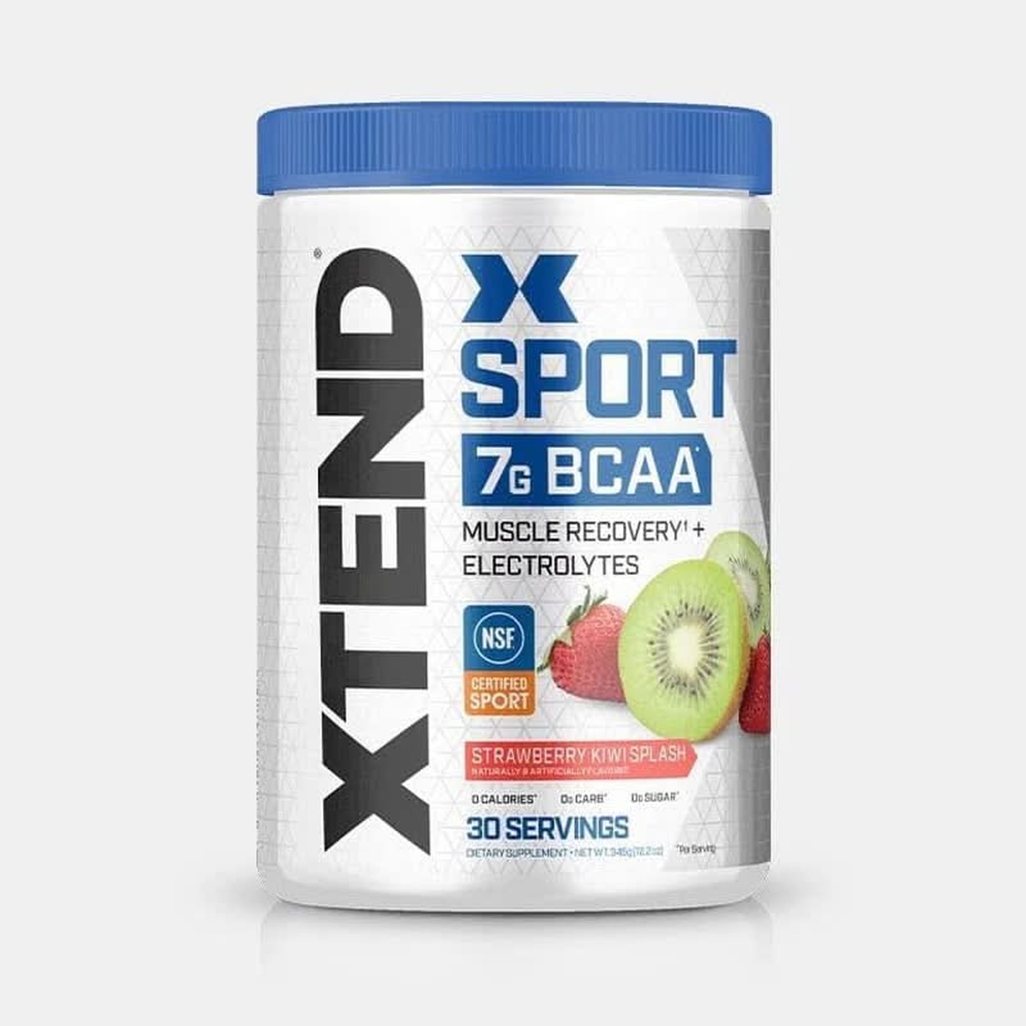 XTEND Sport BCAA Powder Strawberry Kiwi Splash - Electrolyte Powder for Recovery & Hydration with Amino Acids - 30 Servings