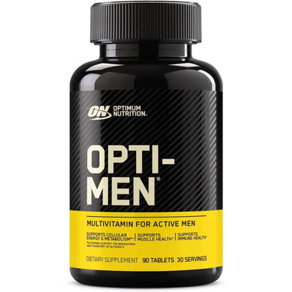 Optimum Nutrition Opti-Men, Vitamin C, Zinc and Vitamin D, E, B12 for Immune Support Mens Daily Multivitamin Supplement, 150 Count (Packaging May Vary)