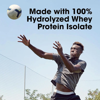 Optimum Nutrition Platinum Hydrowhey Protein Powder, 100% Hydrolyzed Whey Protein Isolate Powder, Flavor: Turbo Chocolate, 40 Servings, 3.61 Pounds (Packaging May Vary)