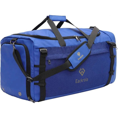 Eackrola Large Sports Gym Bag, Travel Duffel Bag with Wet Pocket & Shoes Compartment