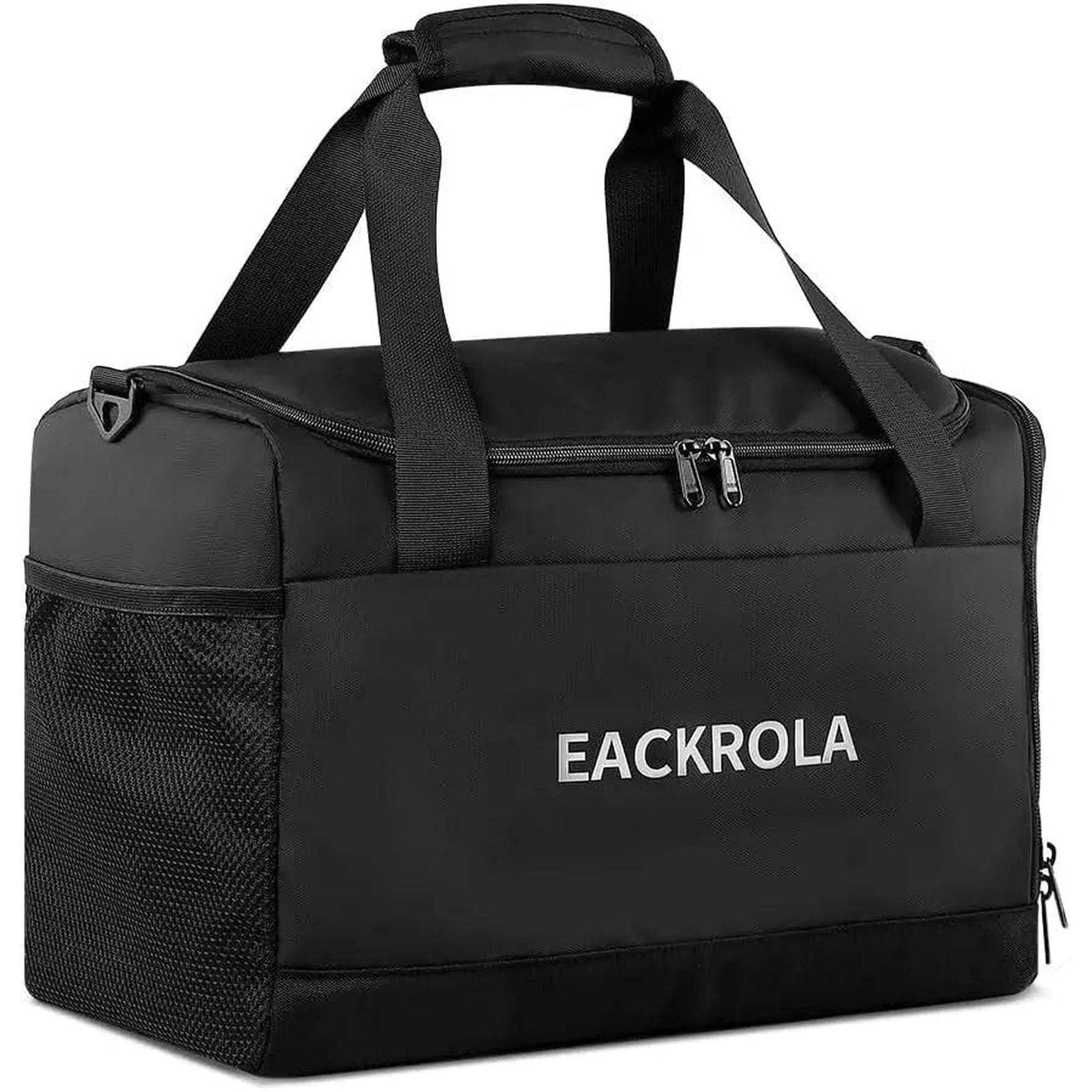 Eackrola Large Sports Gym Bag, Travel Duffel Bag with Wet Pocket & Shoes Compartment