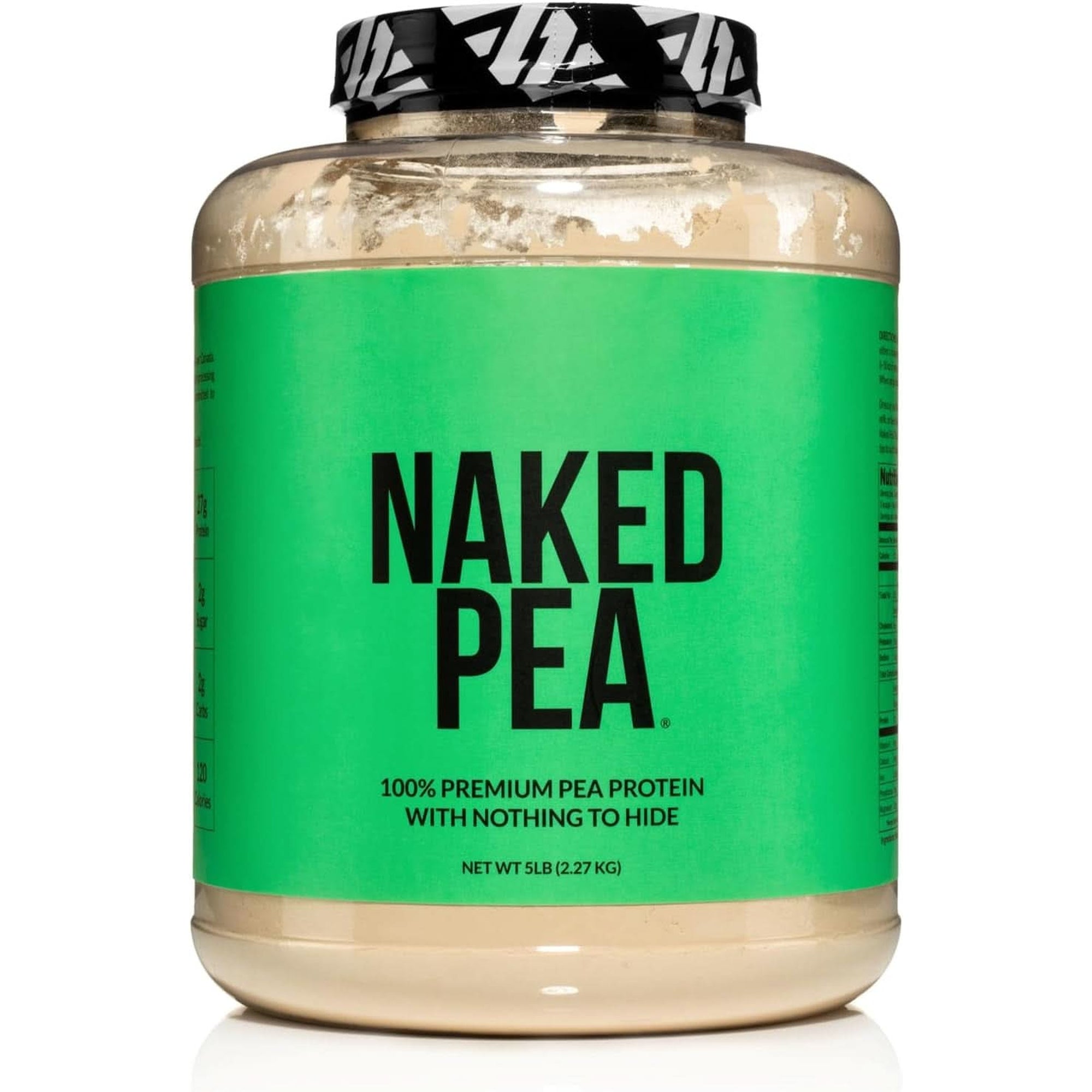 Naked Pea - Vanilla Pea Protein - Pea Protein Isolate from North American Farms - 5Lb Bulk, Plant Based, Vegetarian & Vegan Protein. Easy to Digest, Non-Gmo, Gluten Free, Lactose Free, Soy Free