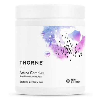 THORNE Amino Complex - Clinically-Validated EAA and BCAA Powder for Pre or Post-Workout - Promotes Lean Muscle Mass and Energy Production - NSF Certified for Sport - Berry Flavor - 8 Oz - 30 Servings