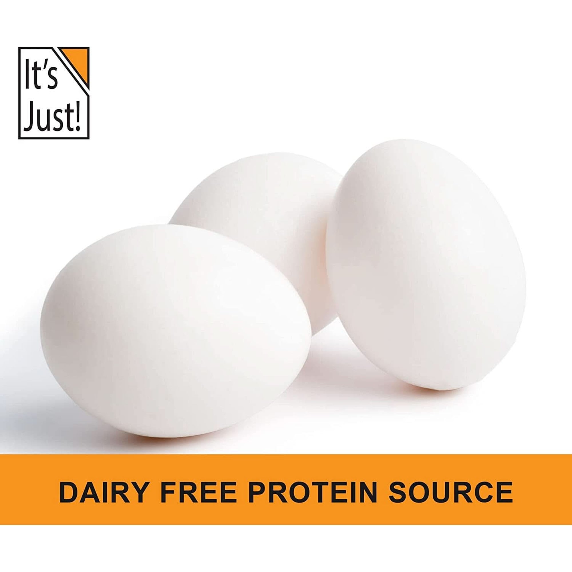 It'S Just! - Egg White Protein Powder, Made in USA from Cage-Free Eggs, Dried Egg Whites (Unflavored, 8Oz)