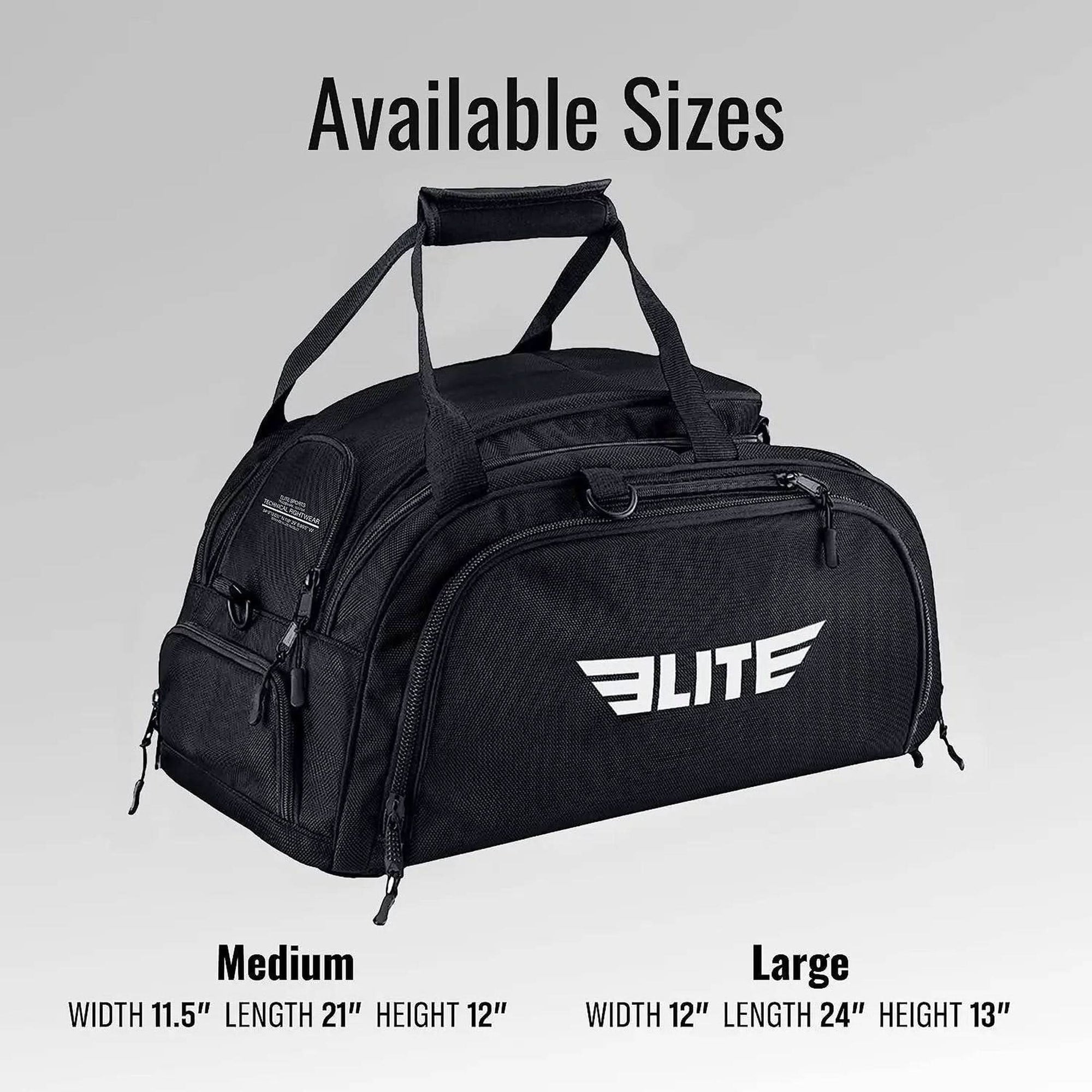 Warrior Series Jiu Jitsu Bjj Gym Duffle Bag for MMA, BJJ, Boxing Gear, Duffel Athletic Gym Backpack with Shoes Compartment.