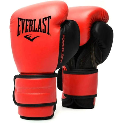 Everlast Powerlock 2 Boxing Gloves | Fight Training Gloves | Secure Fit Lace-Up with Triple-Layer Foam & Wrist Support | Heavy Bag & Fitness Training