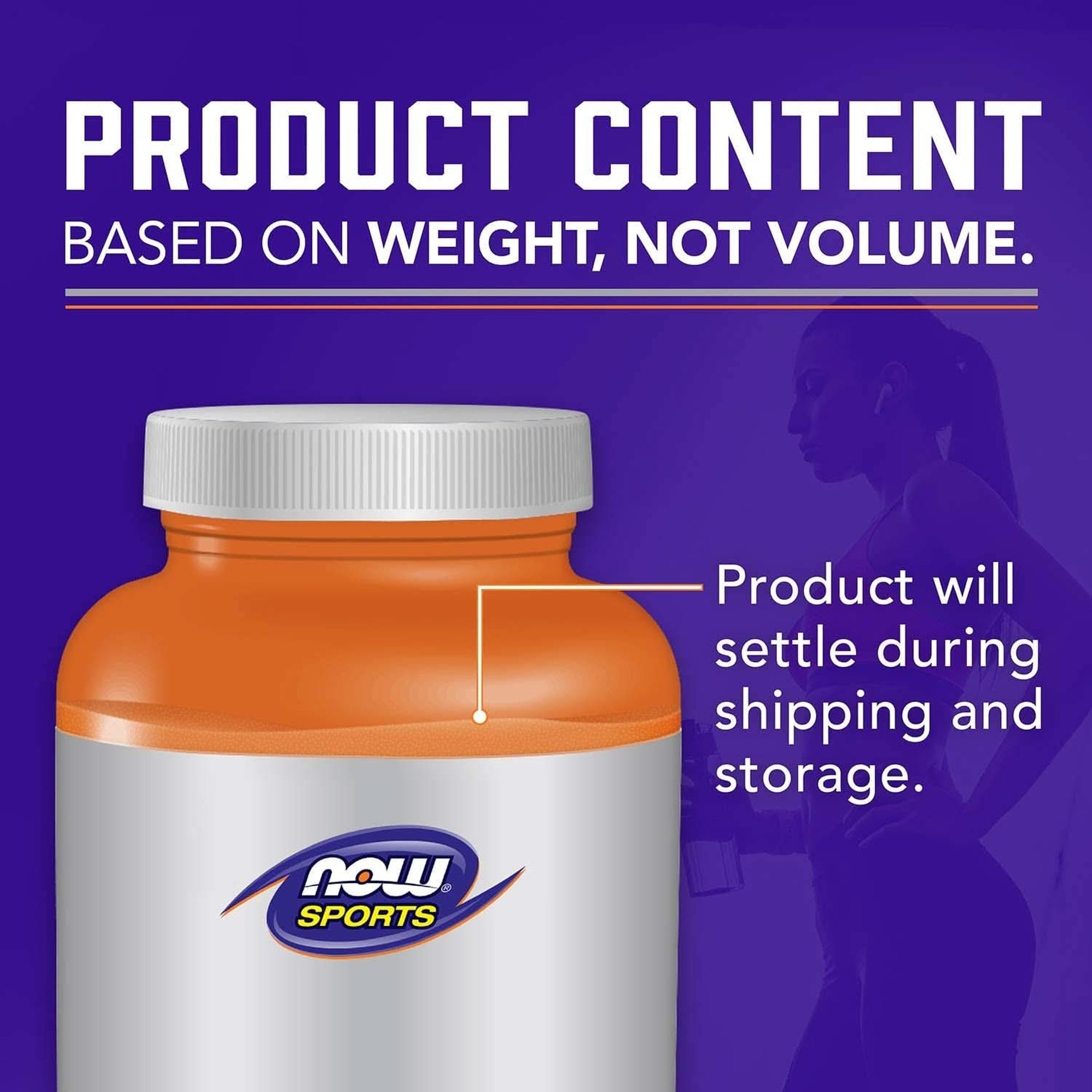 NOW Foods Sports Nutrition, Egg White Protein, 16 G with Bcaas, Unflavored Powder, 1.2-Pound