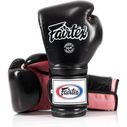 Fairtex BGV9 Muay for Professional Boxers & Trainers |Mexican Style Glove for Hard Hitters | MMA Gloves for Martial Arts|Light Weight & Shock Absorbent Boxing Gloves