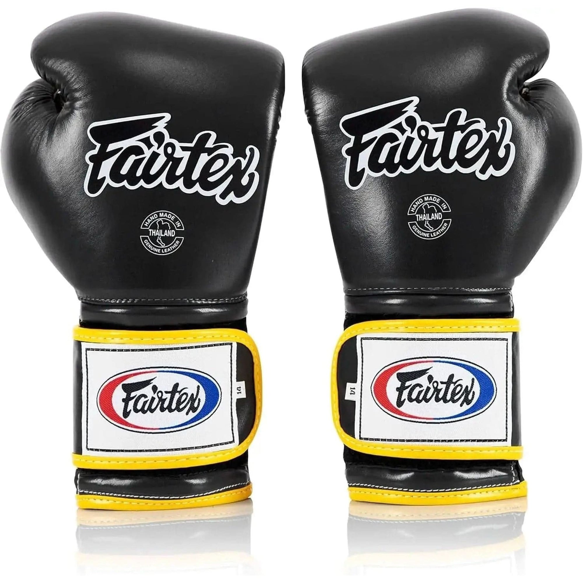 Fairtex BGV9 Muay for Professional Boxers & Trainers |Mexican Style Glove for Hard Hitters | MMA Gloves for Martial Arts|Light Weight & Shock Absorbent Boxing Gloves