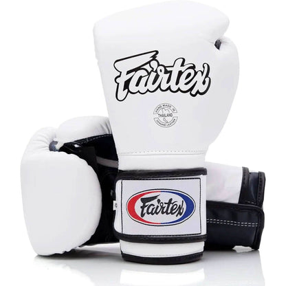 Fairtex BGV9 Muay for Professional Boxers & Trainers |Mexican Style Glove for Hard Hitters | MMA Gloves for Martial Arts|Light Weight & Shock Absorbent Boxing Gloves