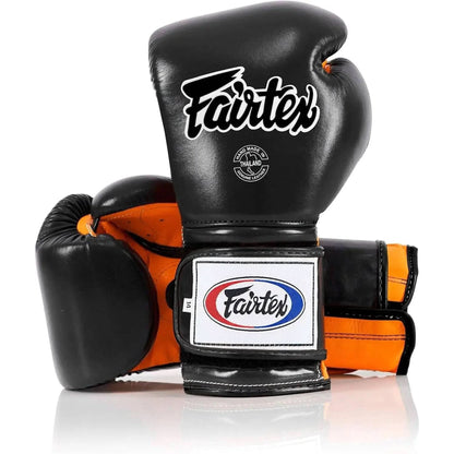 Fairtex BGV9 Muay for Professional Boxers & Trainers |Mexican Style Glove for Hard Hitters | MMA Gloves for Martial Arts|Light Weight & Shock Absorbent Boxing Gloves