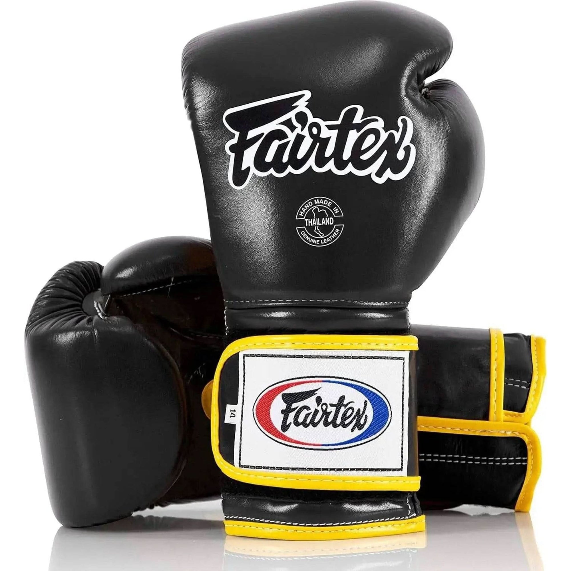 Fairtex BGV9 Muay for Professional Boxers & Trainers |Mexican Style Glove for Hard Hitters | MMA Gloves for Martial Arts|Light Weight & Shock Absorbent Boxing Gloves