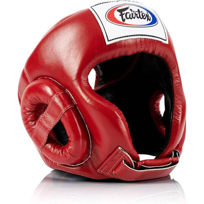 Fairtex Full Head Guard | Premium Handcrafted Headgear with 3-Layer Padding| Lightweight | Sleek Design for Optimal Movement | Extra Protection | Secure Fit with Adjustable Straps