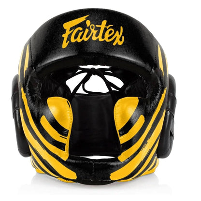 Fairtex Headgear Head Guard Super Sparring HG3, HG10, HG13 Diagonal Vision for Muay Thai, Boxing, Kickboxing