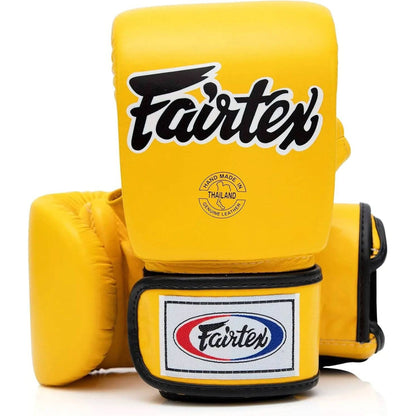 Fairtex TGO3 Muay Thai Boxing Gloves for Men, Women, Kids | Special Open Thumb Design | MMA Gloves, Kickboxing, Gym, Fitness | Premium Quality, Light Weight & Shock Absorbent Boxing Gloves