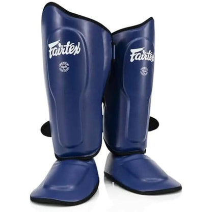 Fairtex SP9 Ultra Ergo Shin Pads | Muay Thai, Kickboxing Shin Guards Made with Syntek Leather