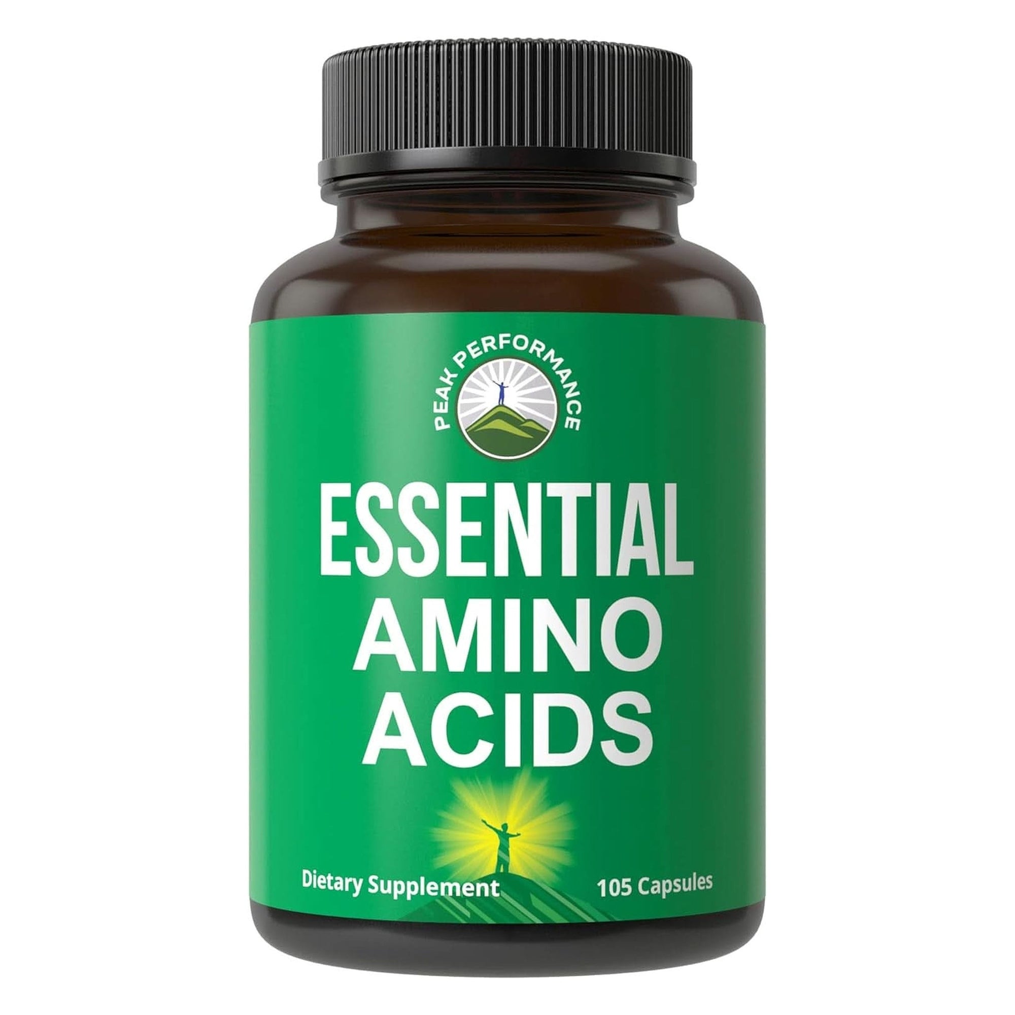 All 9 Essential Amino Acids Supplement. Capsules with 3X More Leucine for Muscle Recovery, Growth. EAA Supplement Better than BCAA / BCAAS Branched Chain Aminos Acid. USA Tested Eaas Men + Women