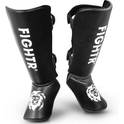 FIGHTR® Shin Guards - with a and Ideal Padding