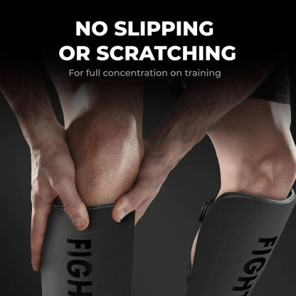 FIGHTR® Shin Guards - with a and Ideal Padding