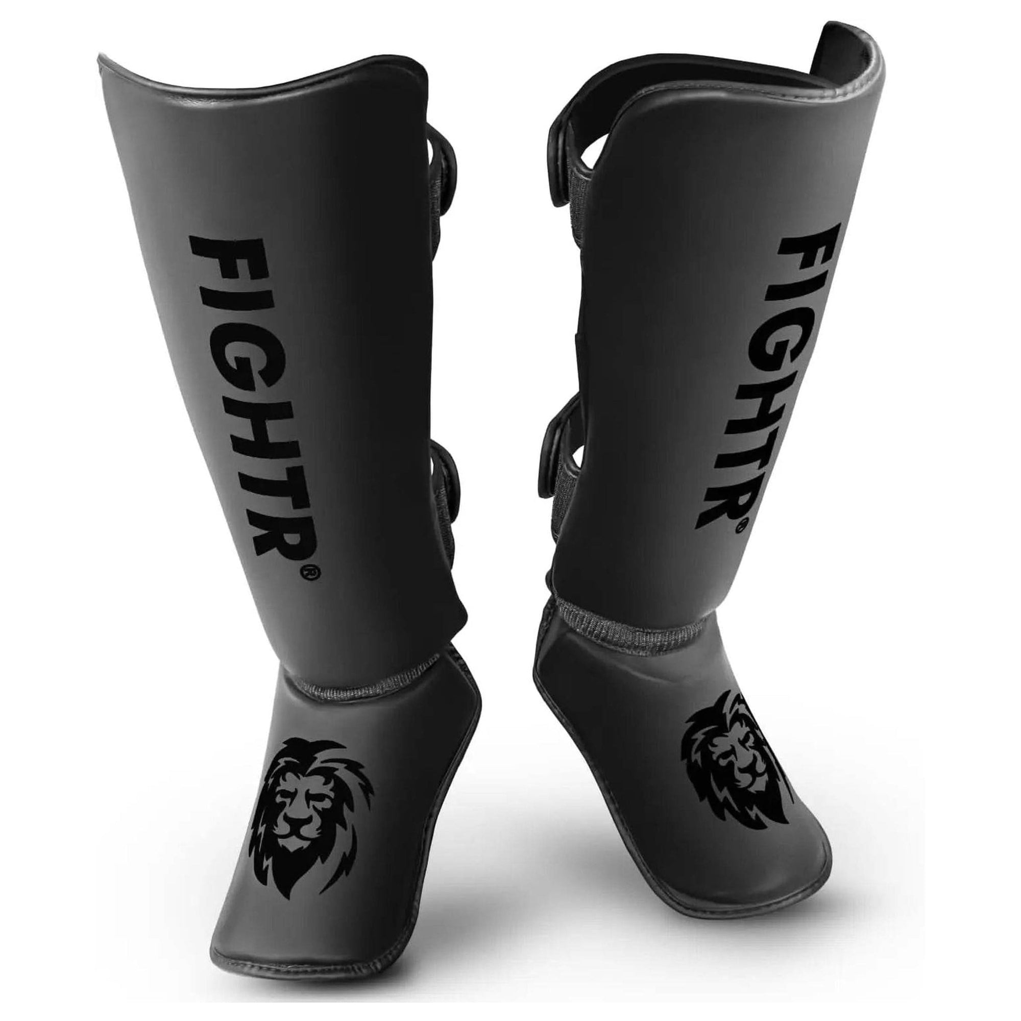 FIGHTR® Shin Guards - with a and Ideal Padding