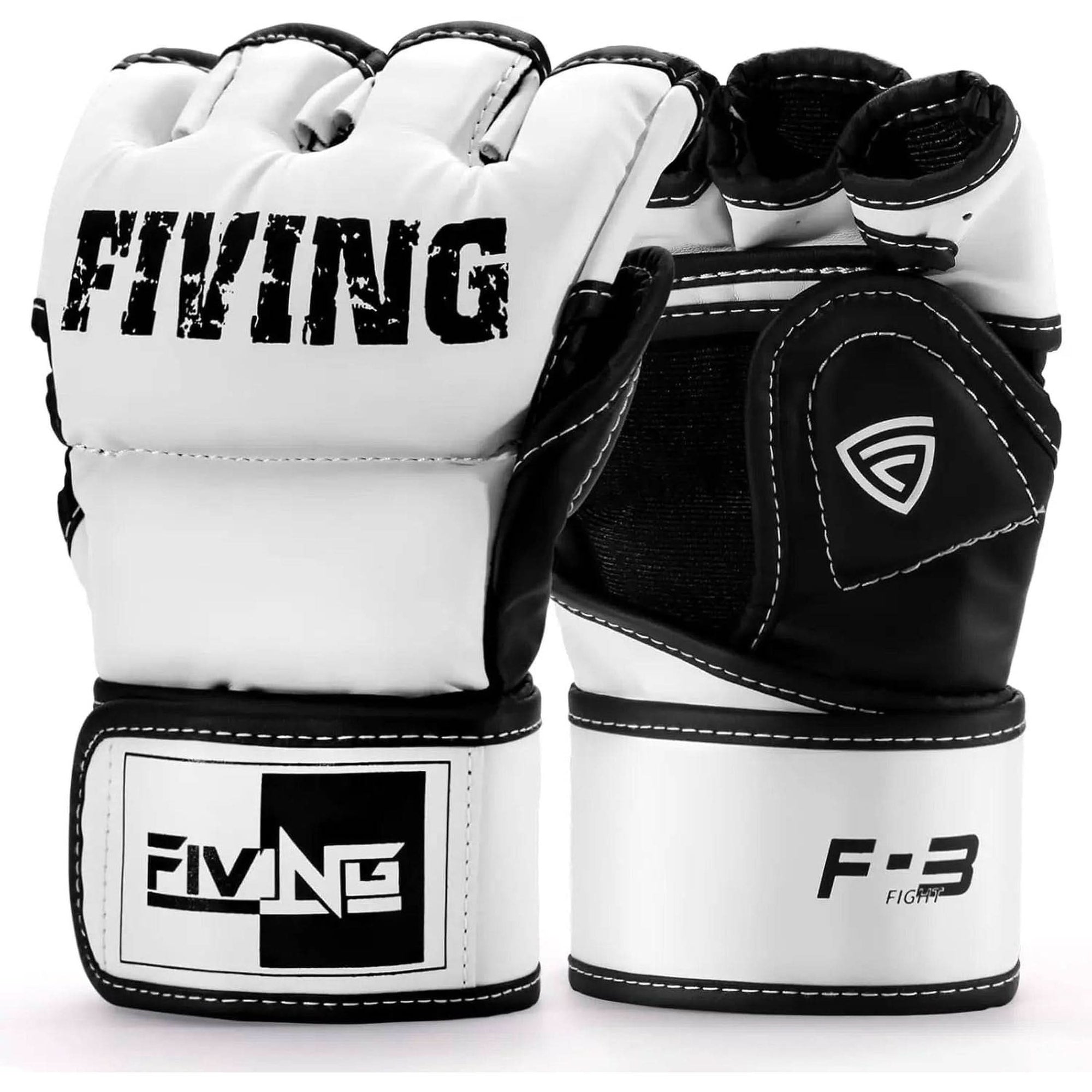 FIVING MMA Gloves for Men & Women,Boxing Gloves for Punching Bag,Sparring,Training,Muay Thai,Mma,Martial Arts Bag Gloves,Kickboxing Gloves with Open Palms