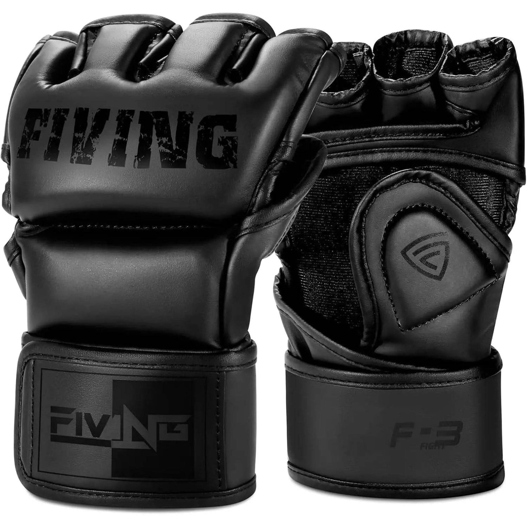 FIVING MMA Gloves for Men & Women,Boxing Gloves for Punching Bag,Sparring,Training,Muay Thai,Mma,Martial Arts Bag Gloves,Kickboxing Gloves with Open Palms