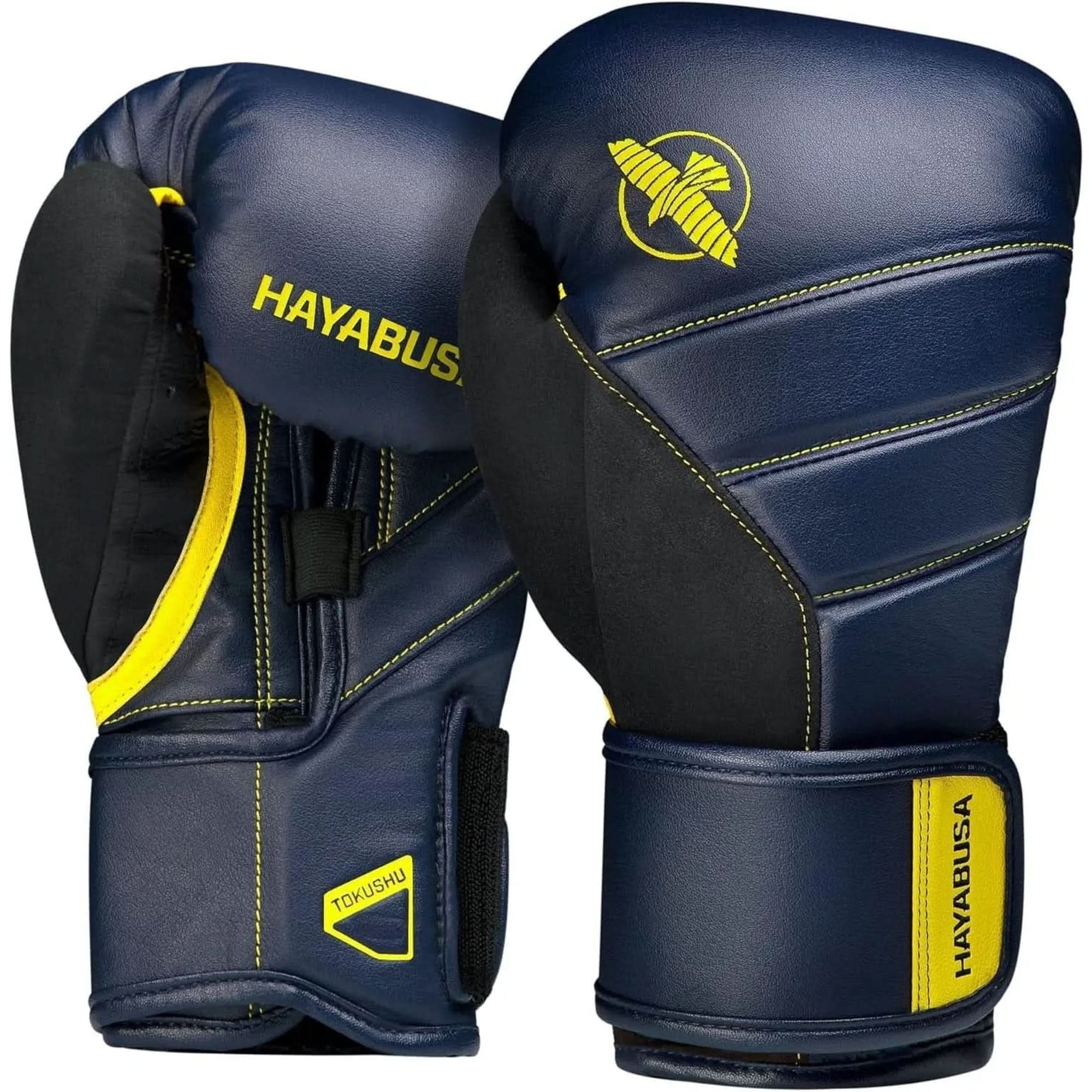 Hayabusa T3 Boxing Gloves for Men and Women Wrist and Knuckle Protection, Dual-X Hook and Loop Closure, Splinted Wrist Support, 5 Layer Foam Knuckle Padding