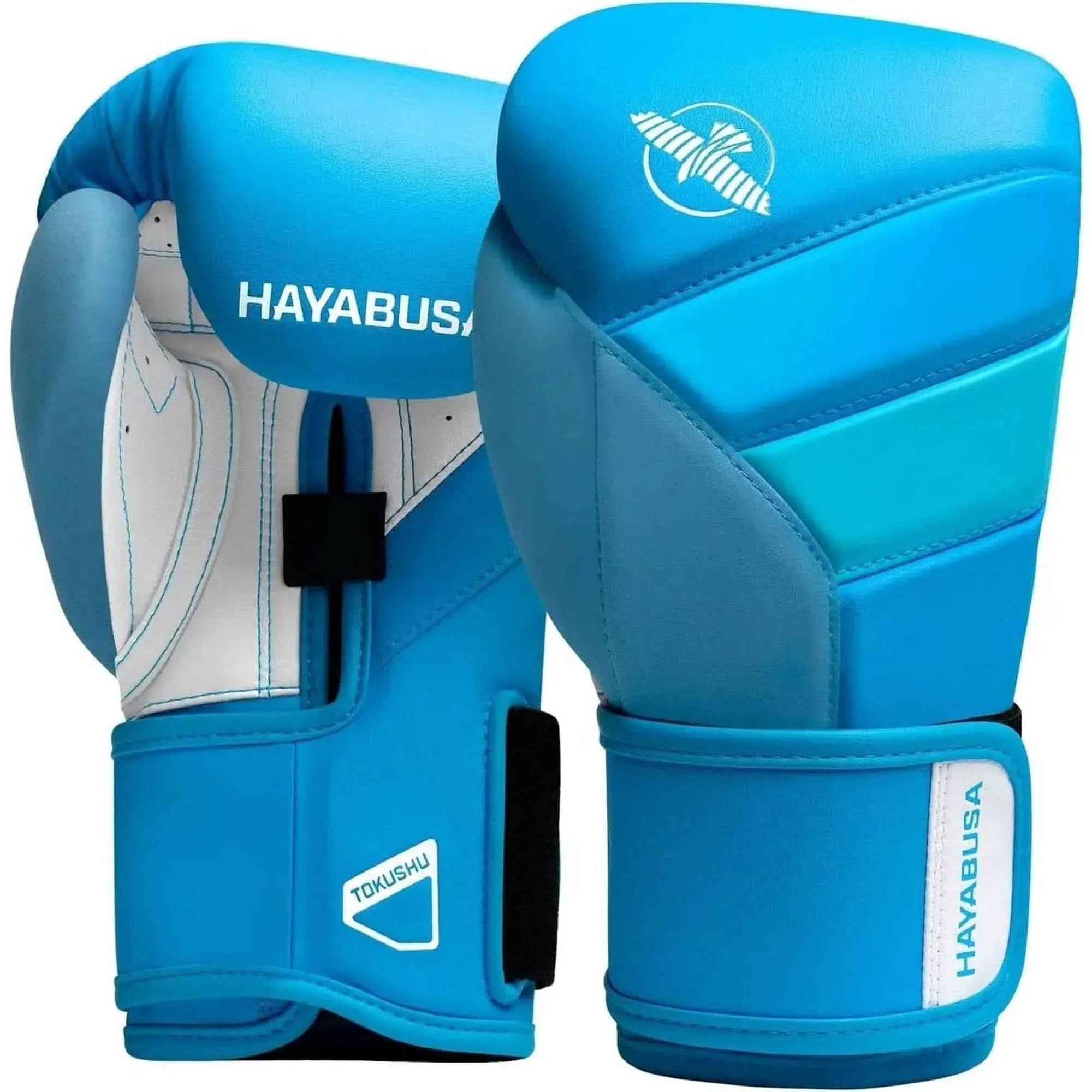 Hayabusa T3 Boxing Gloves for Men and Women Wrist and Knuckle Protection, Dual-X Hook and Loop Closure, Splinted Wrist Support, 5 Layer Foam Knuckle Padding