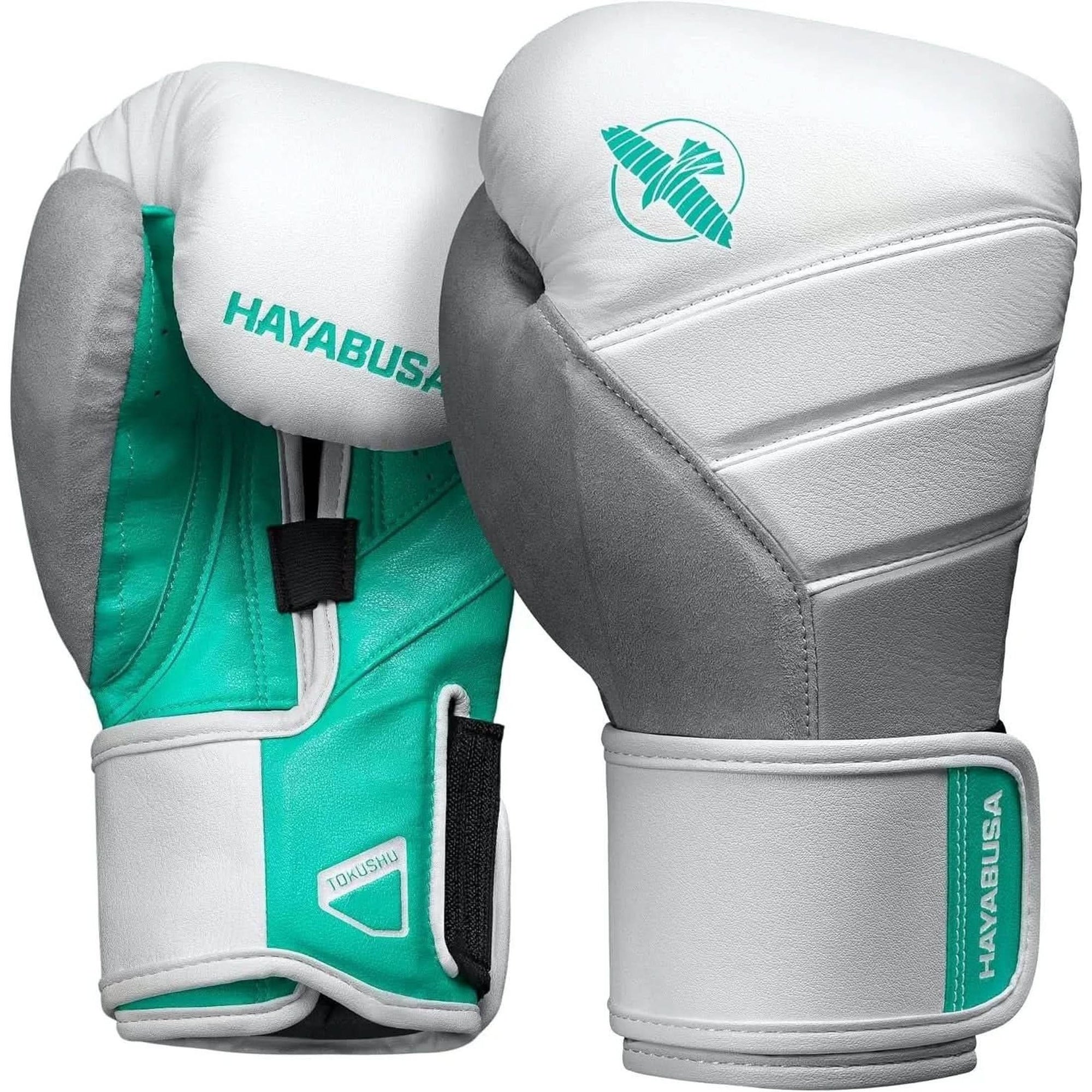 Hayabusa T3 Boxing Gloves for Men and Women Wrist and Knuckle Protection, Dual-X Hook and Loop Closure, Splinted Wrist Support, 5 Layer Foam Knuckle Padding