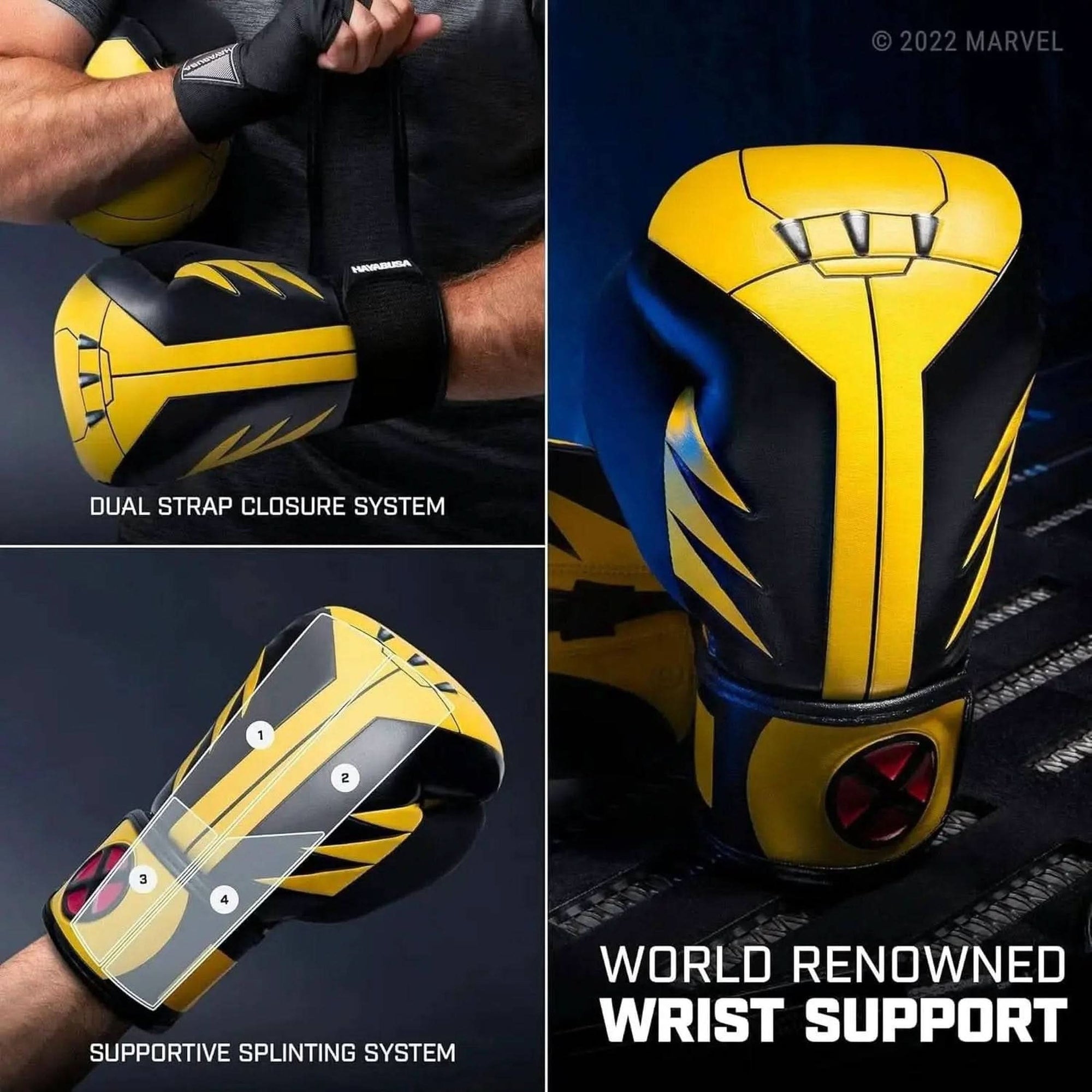 Hayabusa Marvel Hero Elite Boxing Gloves for Men and Women