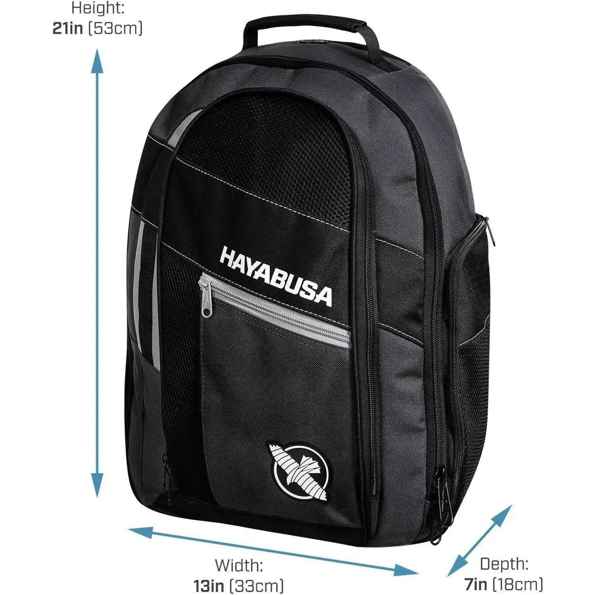 Hayabusa Ryoko Backpack - Black/Grey, 30L