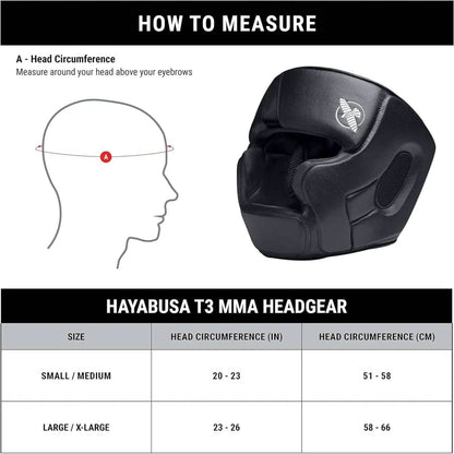 Hayabusa T3 Adjustable MMA Headgear