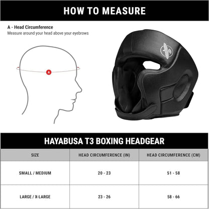 Hayabusa T3 Boxing Headgear Adjustable