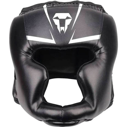 Langray Boxing Headgear for Kids Adults: MMA Kickboxing Headgear with Mesh, Headgear for Sparring Karate Taekwondo Martial Arts