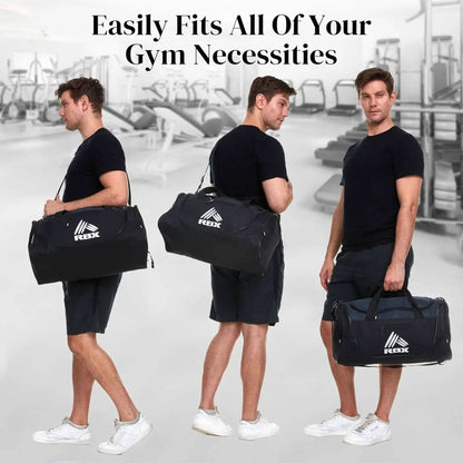 RBX Gym Bags for Men, Small Gym Bag for Women with Shoe Compartment