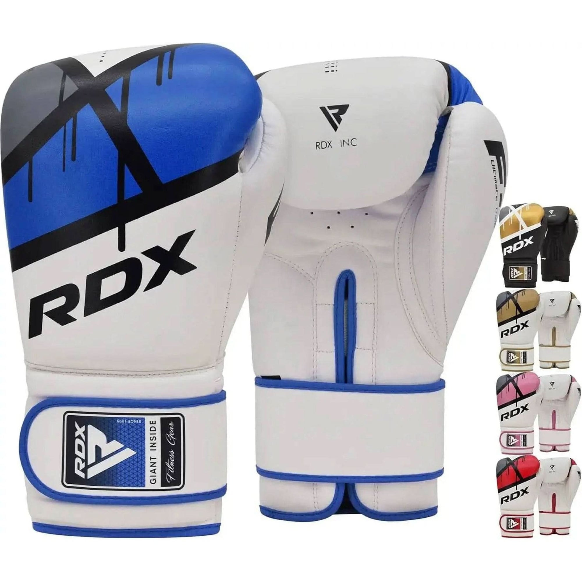 RDX Boxing Gloves EGO, Sparring Muay Thai Kickboxing MMA Heavy Training Mitts, Maya Hide Leather, Ventilated, Long Support, Punching Bag Workout Pads, Men Women Adult 8 10 12 14 16 Oz