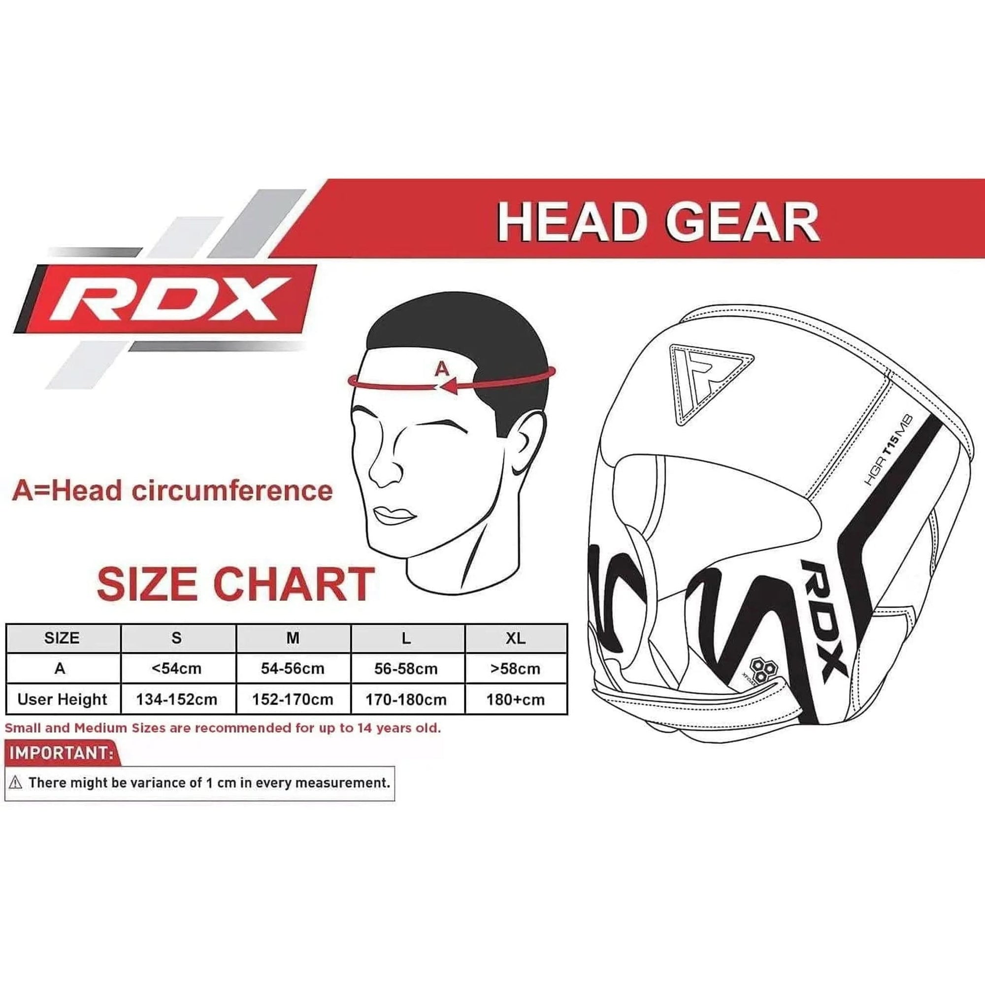 RDX Boxing Headgear Sparring Grappling, Maya Hide Leather, Head Gear for MMA Muay Thai Kickboxing Training, Multi Layered Padding, Taekwondo Martial Arts BJJ Wrestling Karate, Black