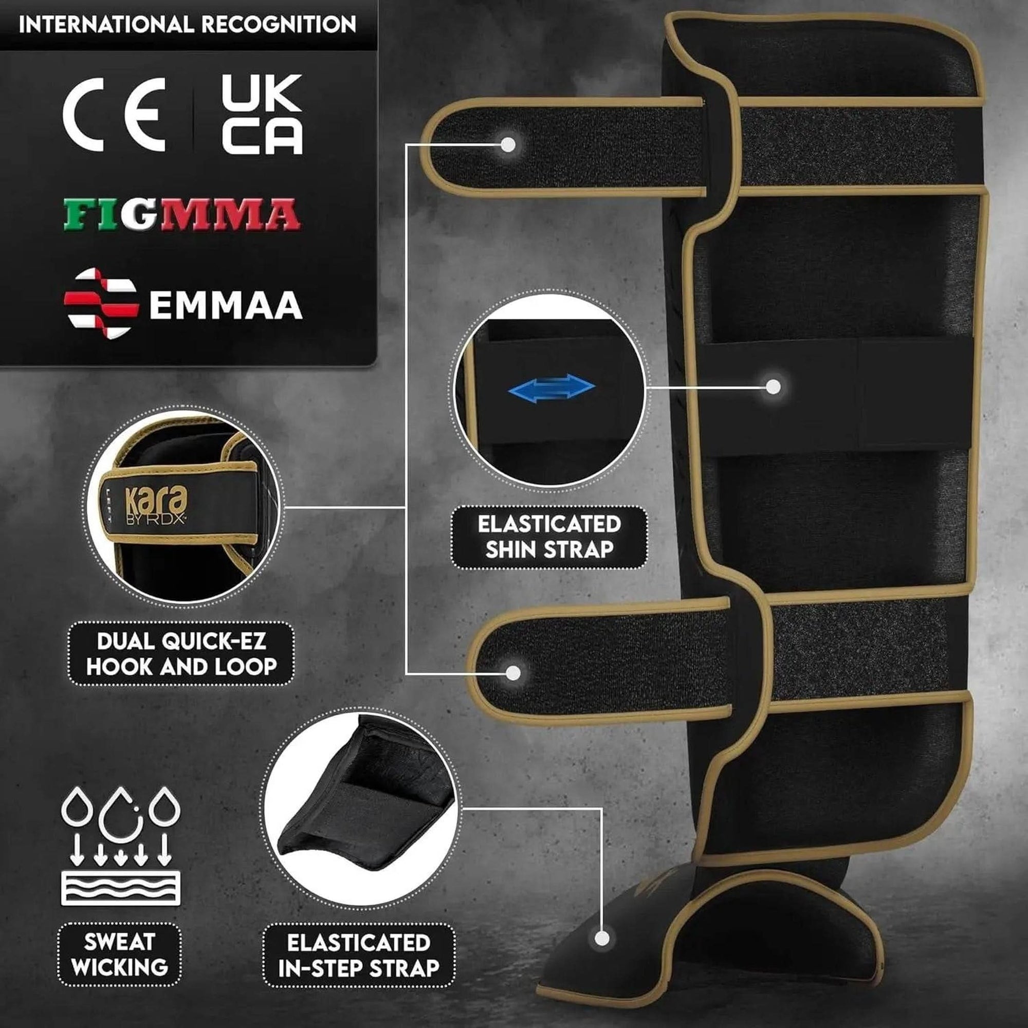 RDX Shin Guards for Kickboxing