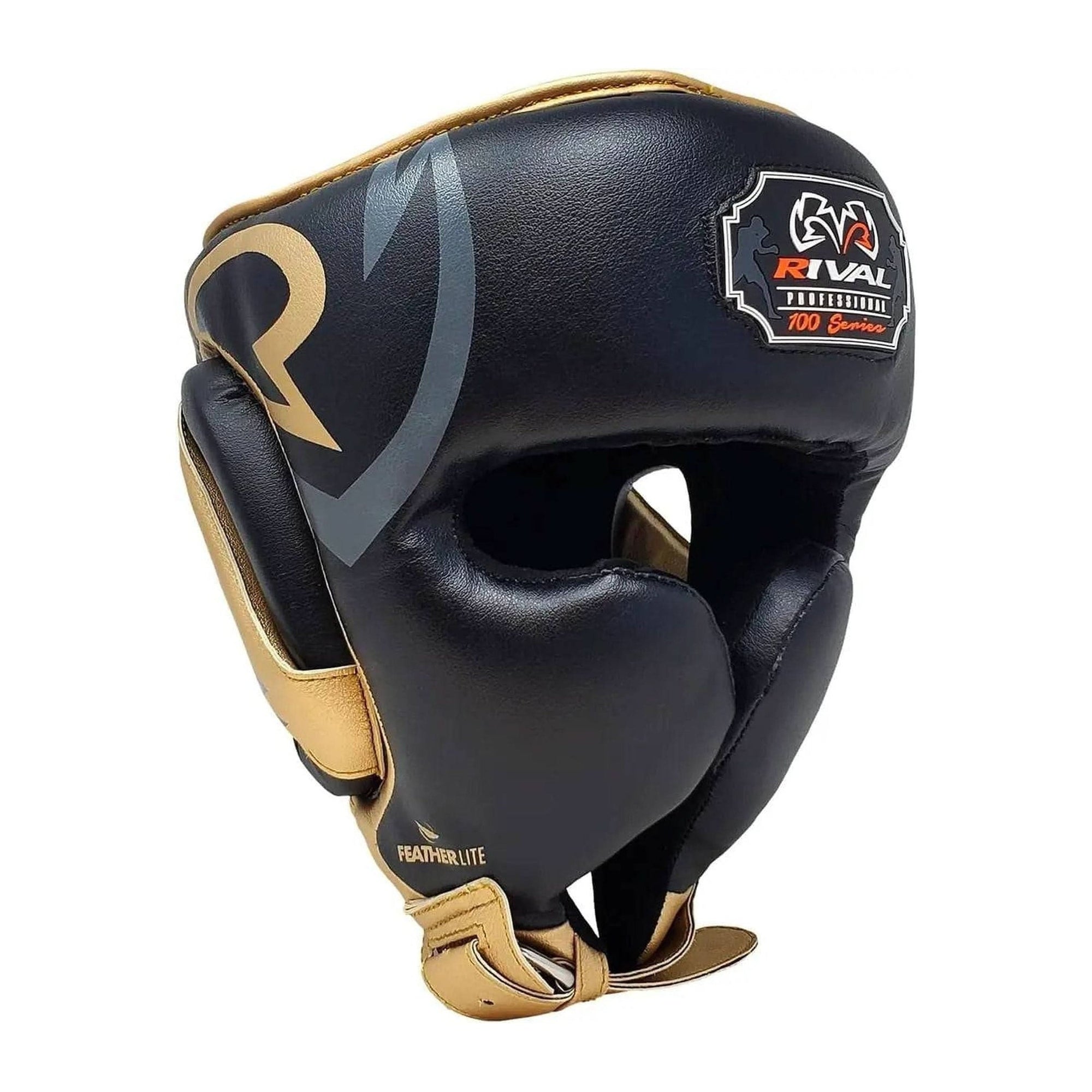 RIVAL Boxing RHG100 Professional Headgear - Lightweight Construction with Wide, Lateral Eye Opening for Maximum Visibility