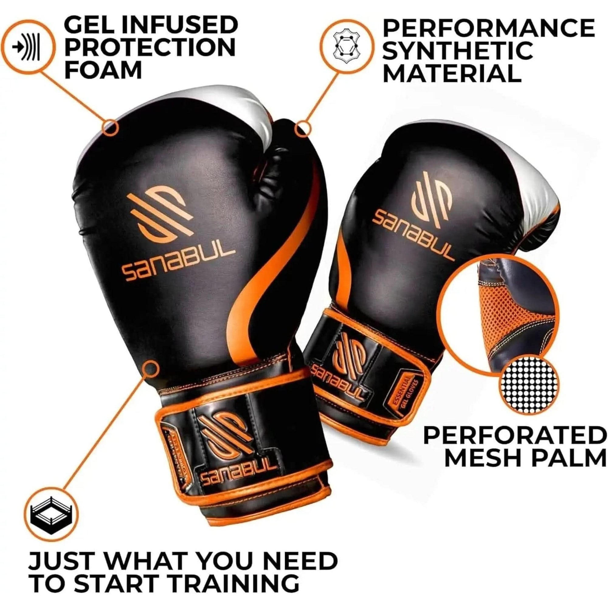 Sanabul Essential Performance Boxing Gloves